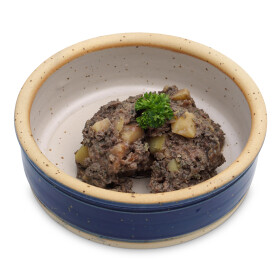 Bio Menü für Hunde "Müllers Muh" mit Rind und Kartoffeln