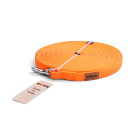 Koch Schleppleine ohne Handschlaufe- Neonorange 16mm 10 m