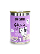 Nassfutter für Hunde, Gans pur