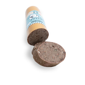 Nassfutter für Hunde, Schaf pur im Kunstdarm, 5 x 800g