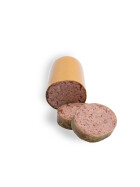 1 x Nassfutter für Hunde, Huhn pur im Kunstdarm, 800g