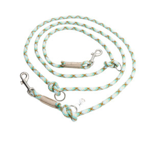 Hundeleine "Boho Love" aus Tau, 2,5 m lang