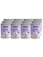 Dosenfutter für Hunde, Gans pur 12 x 400g